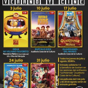 CINE VERANO 2025 JULIO