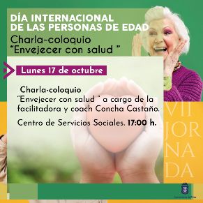 DIA INTERNACIONAL PERSONAS DE EDAD 22 CHARLA-COLOQUIO