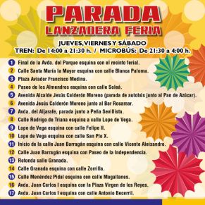 Parada lanzadera calles