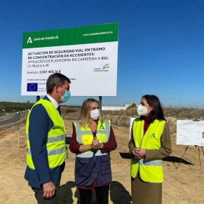 comienzo obras carretera pilas a49 02