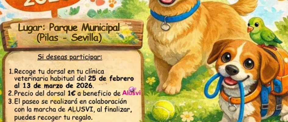 paseo canino pilas 2026