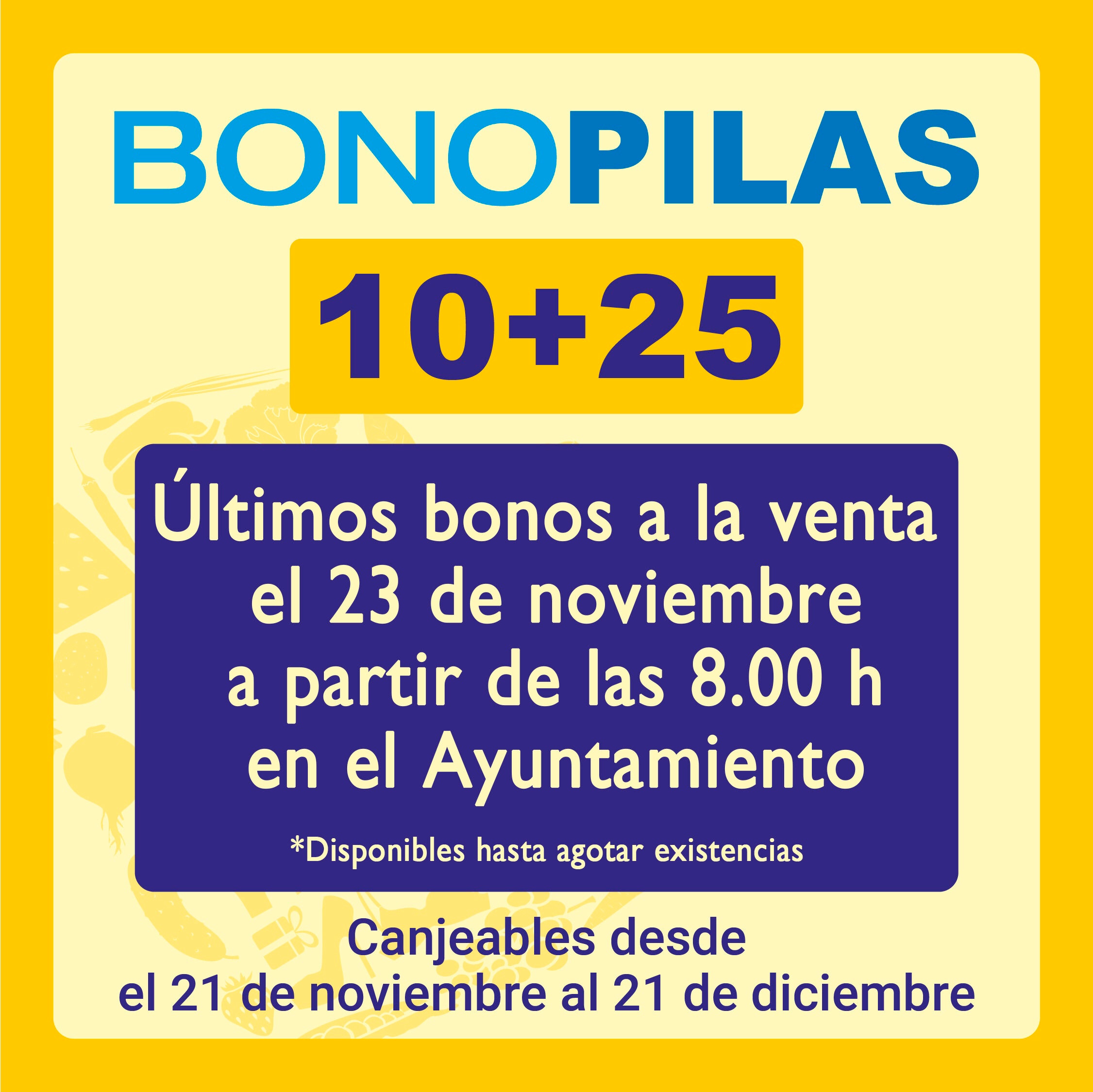 ultimos bonopilas 10-25